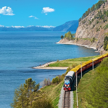 Ride on Circum-Baikal Railway 