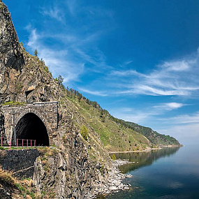 Cruise to circum-baikal railway with lunch (5 hours)